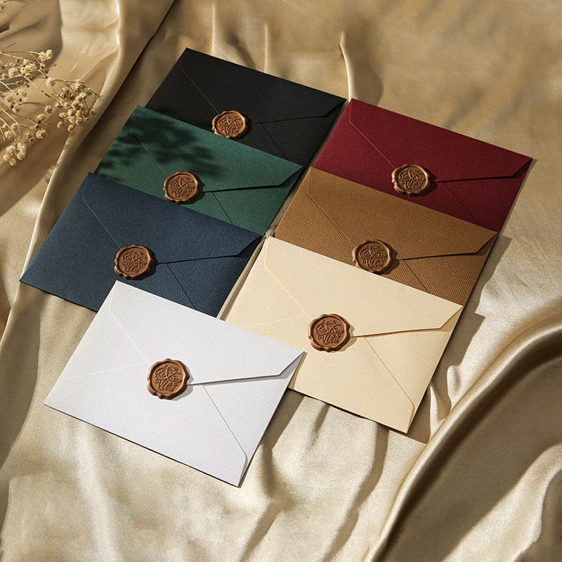 10 set 16x11cm Greeting Cards  - Wax Seal Letter Kit recension och pris