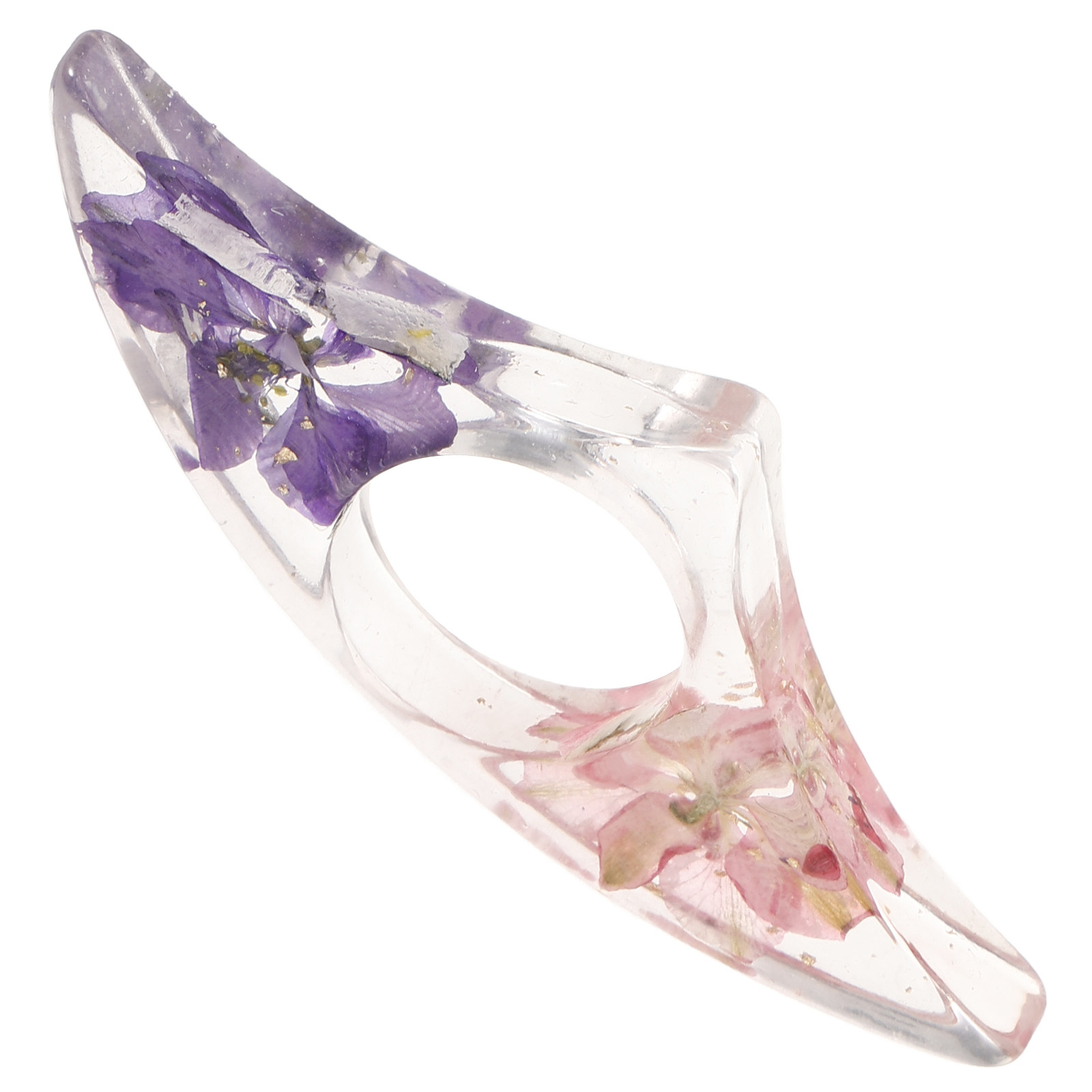 Resin Floral Thumb Bookmark Be - Dried Flower Bookmark recension och pris
