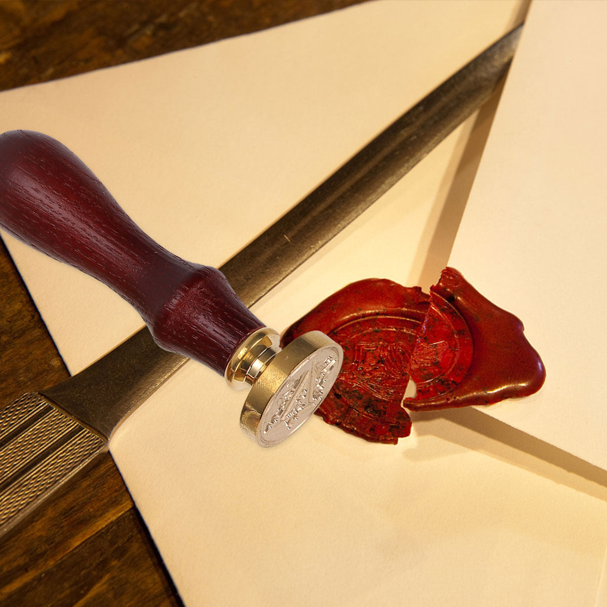 1Set Premium Sealing Wax Stamp - Wax Seal Letter Kit recension och pris