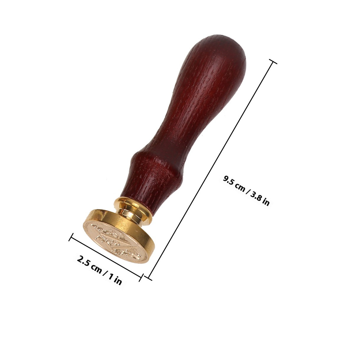 1Set Premium Sealing Wax Stamp - Wax Seal Letter Kit recension och pris