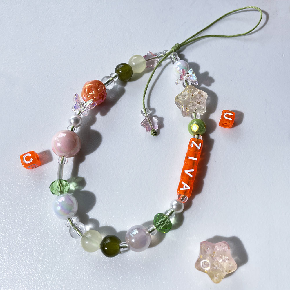 Personalised Name Phone Charm  - Name Necklace Custom recension och pris