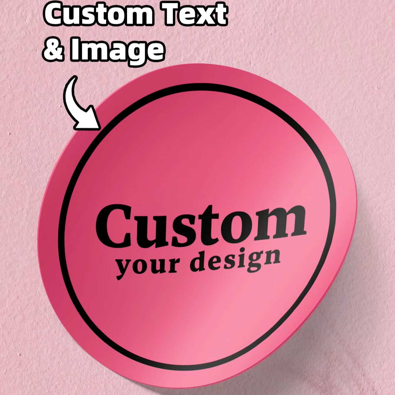 1-180PCS Custom Round Waterpro - Personalised Candle Label recension och pris