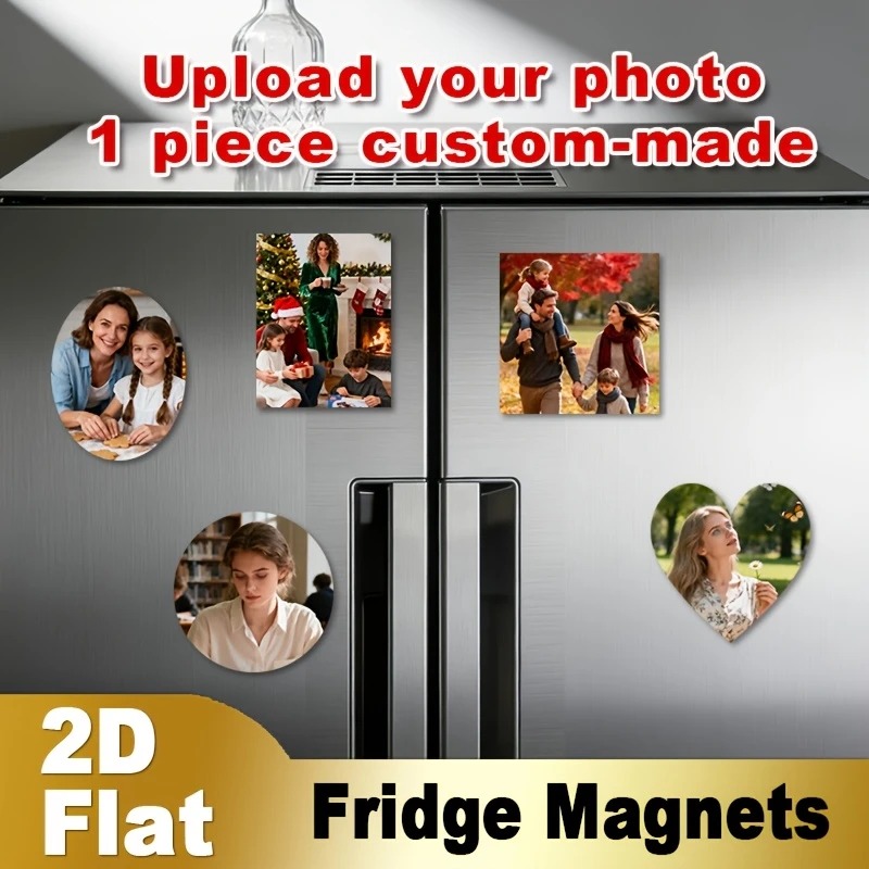 Custom Photo Fridge Magnet 2D  - Pet Portrait Custom recension och pris