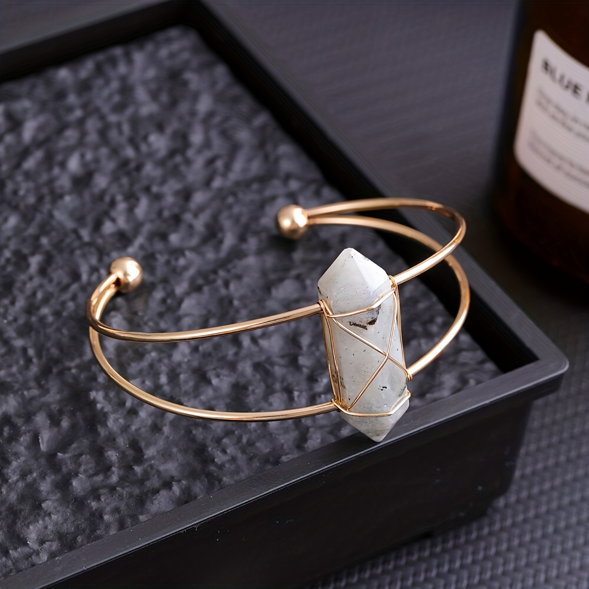 YEEVAA 1pc Natural Crystal Gem - Coordinates Bracelet recension och pris
