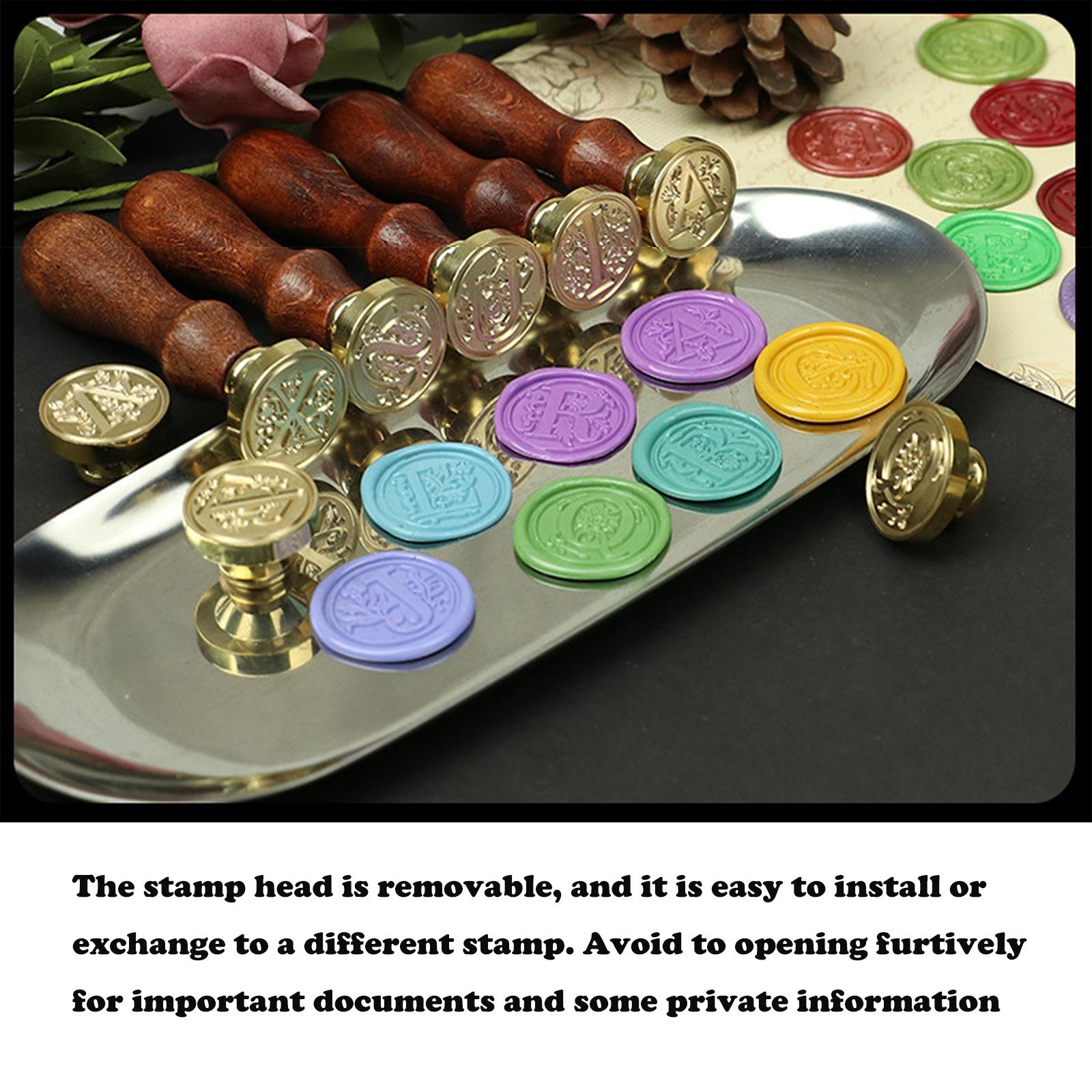 Wooden Handle Letter Seal Wax  - Wax Seal Letter Kit recension och pris