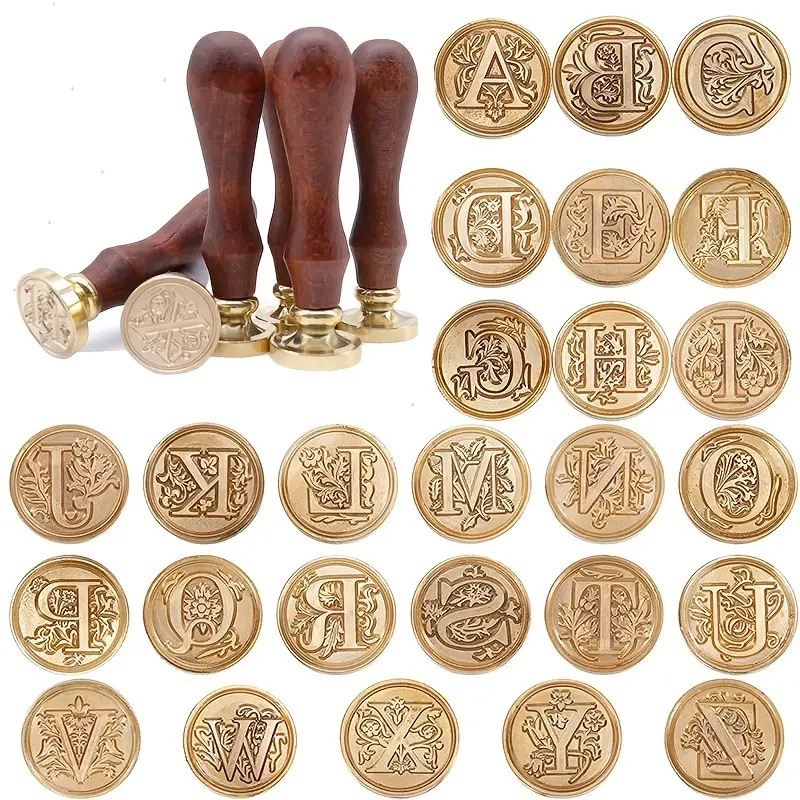 Retro Sealing Wax Stamp Kit -  - Wax Seal Letter Kit recension och pris