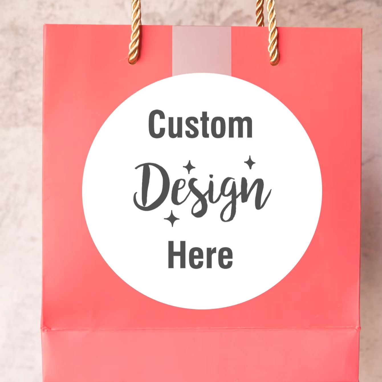 3/5/6CM Custom Waterproof Roun - Personalised Candle Label recension och pris
