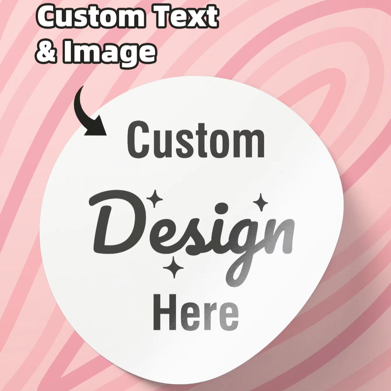 3/5/6CM Custom Waterproof Roun - Personalised Candle Label recension och pris