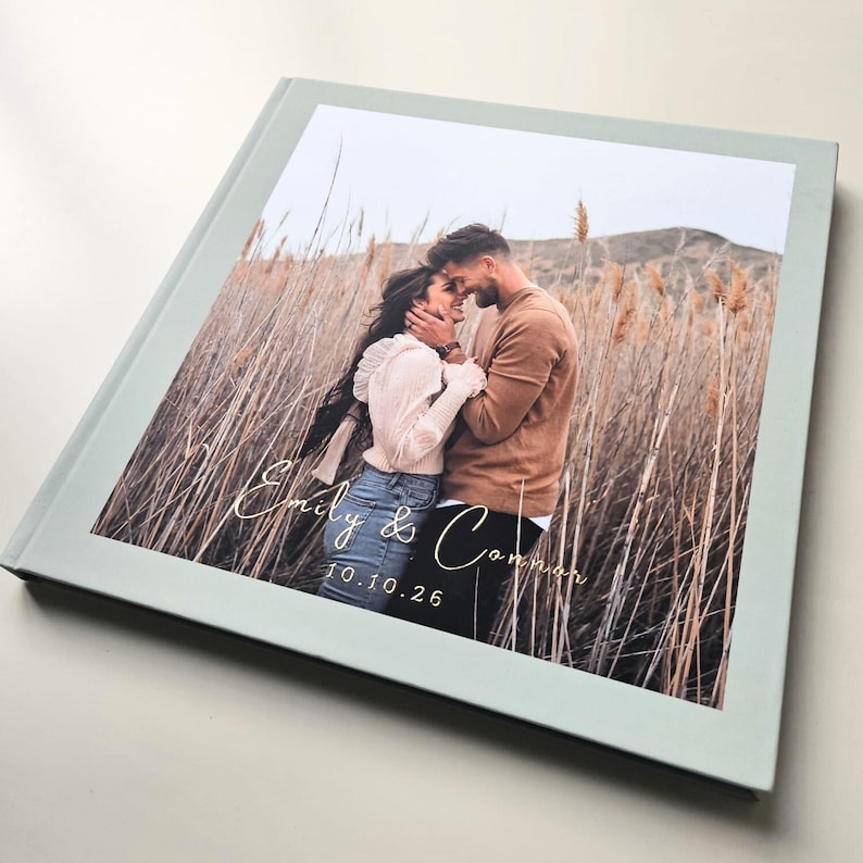 Custom Wedding Guest Book with - Custom Photo Book recension och pris