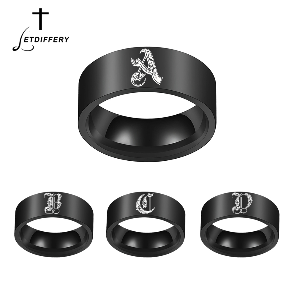 Letdiffery Customized Engraved - Initial Ring Custom recension och pris