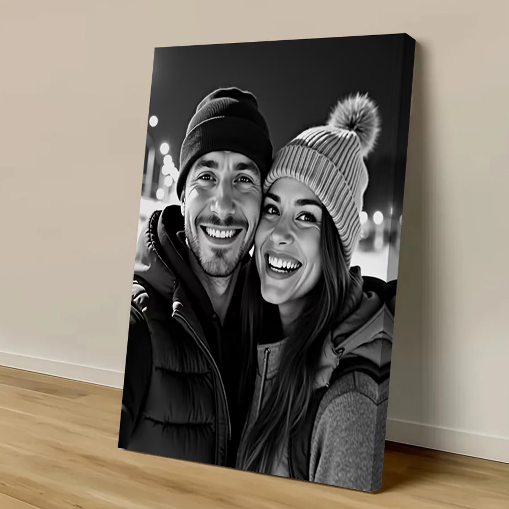 Custom Print Canvas Painting F - Pet Portrait Custom recension och pris