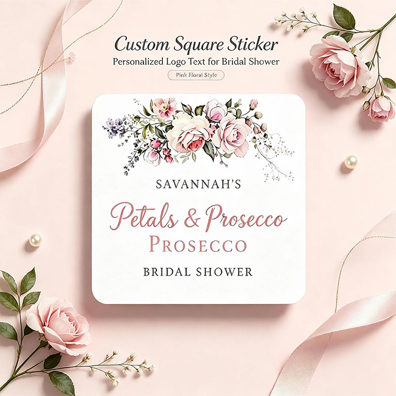 Custom Soft Pink Purple Waterc - Personalized Name Box recension och pris